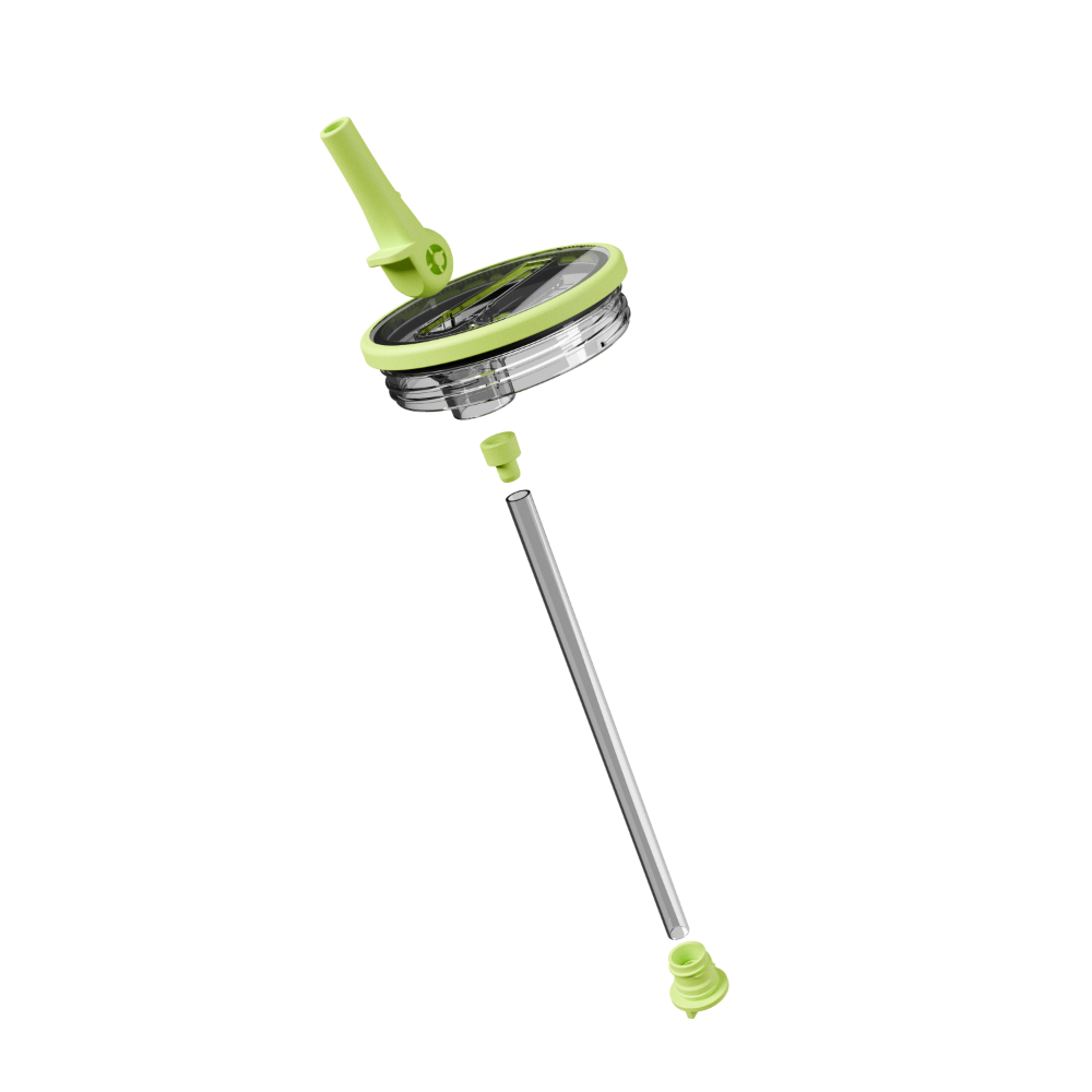 Removable Traveler Lid 40oz | Easy-Clean Flip Straw Leakproof