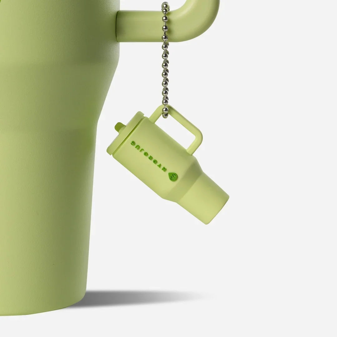 Traveler Keychain | Silicone Mini Traveler Metal Chain